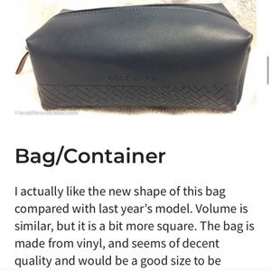 BNWOT Cole Haan Travel Case